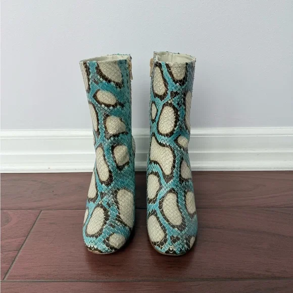 Miista Snake Finish Booties